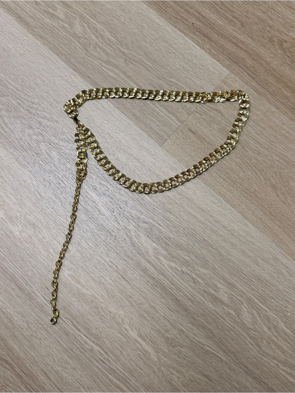 B-low the belt Gold Chain Link Waist Belt - Women Accessories